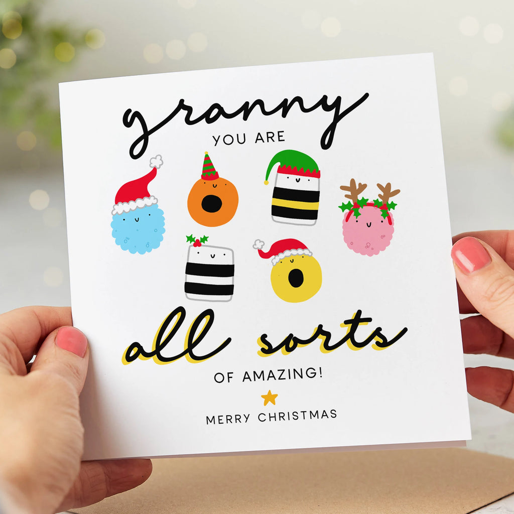 Granny All Sorts Christmas Card