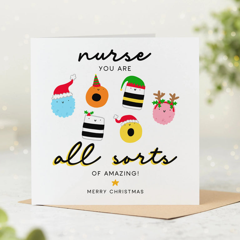 Nurse All Sorts Christmas Card
