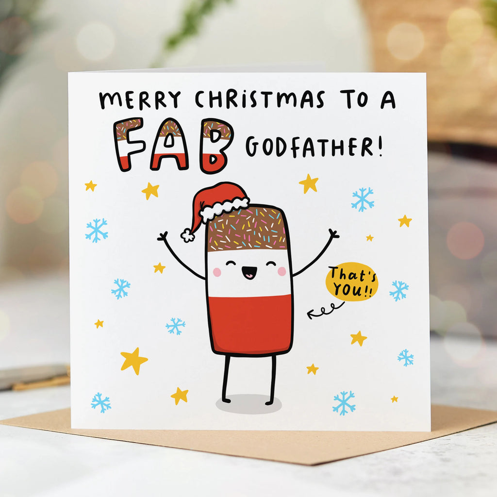 Fab Godfather Christmas Card