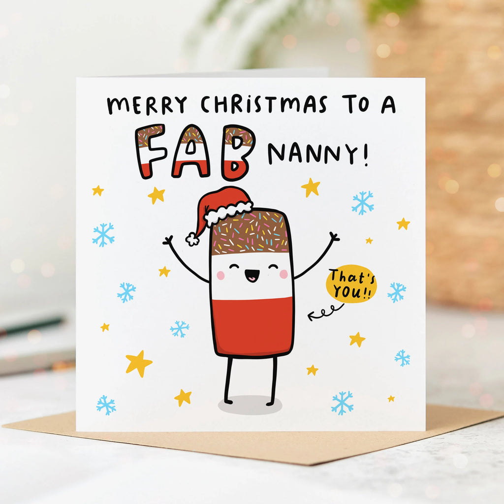 Fab Nanny Christmas Card