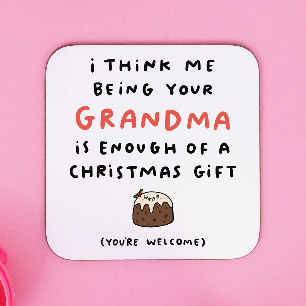 Being Your Grandma Personalised Christmas Mug