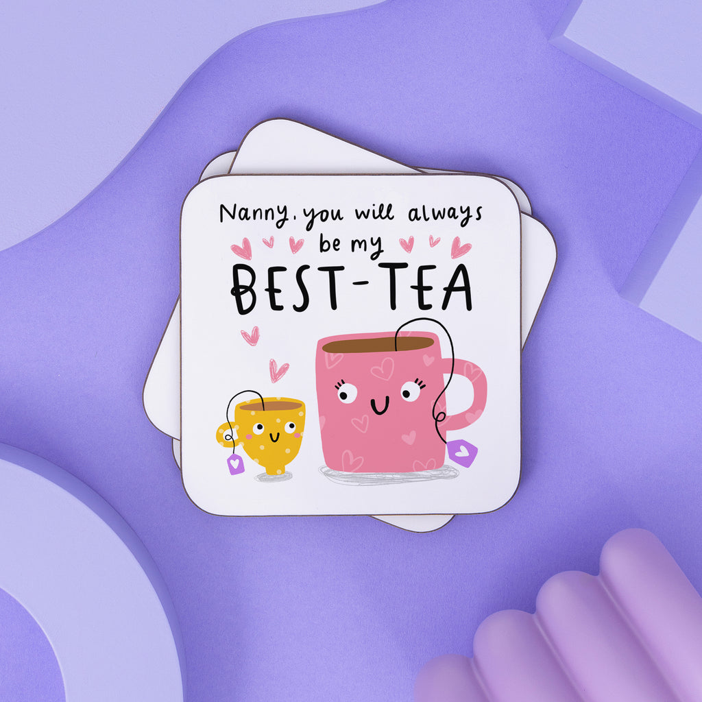 Nanny My Best-Tea Coaster