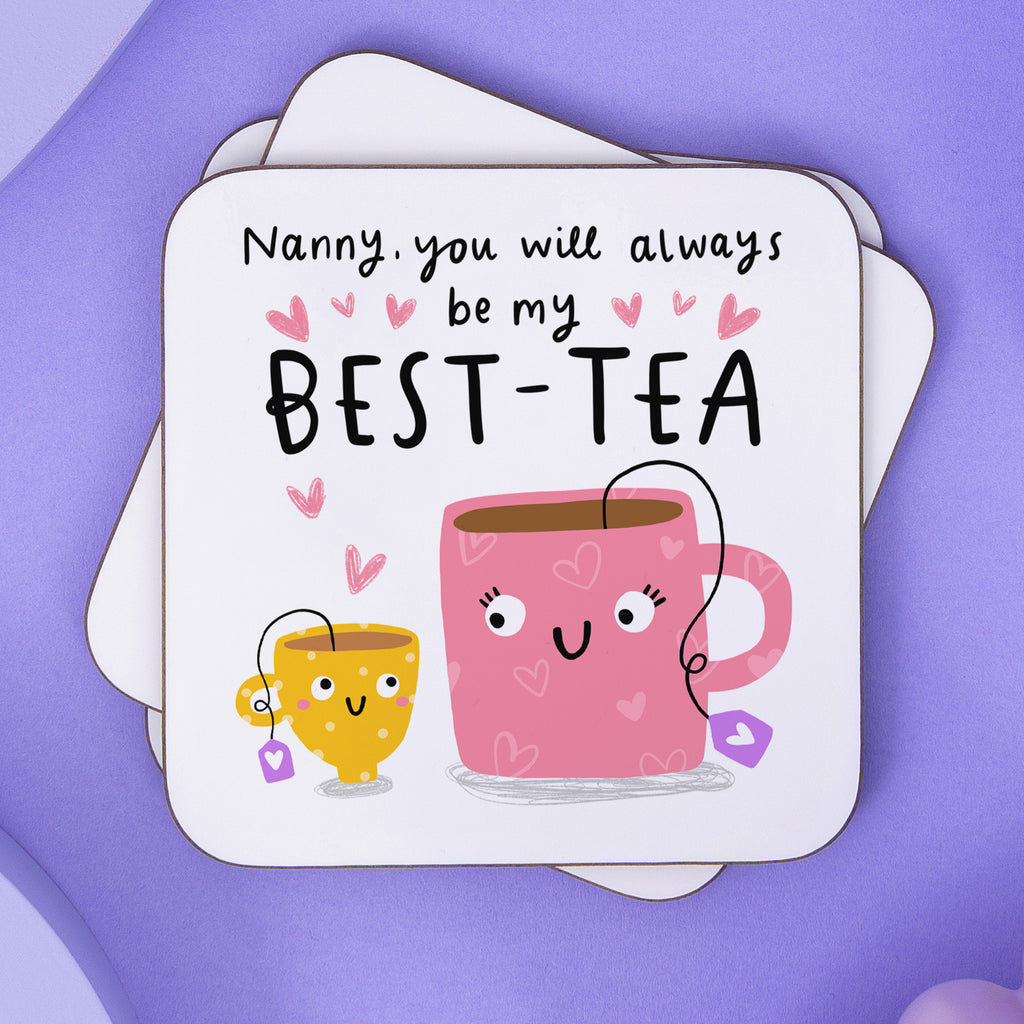 Nanny My Best-Tea Coaster