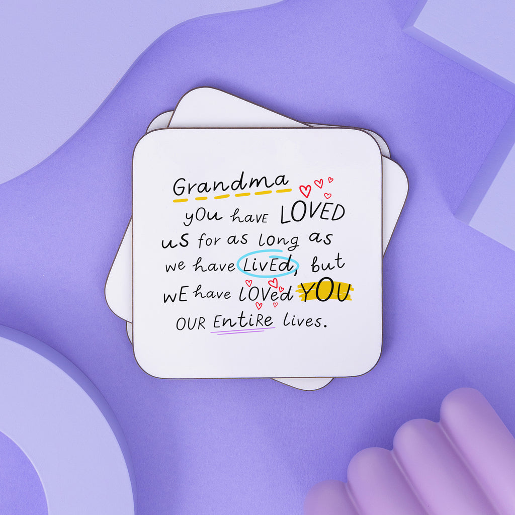 Grandma Entire Life Coaster