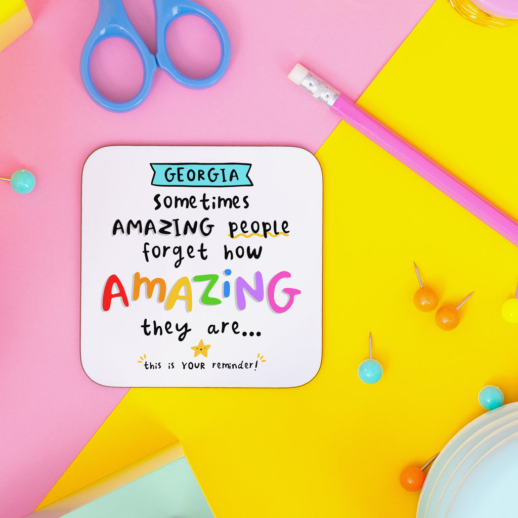 This Is Your Reminder Personalised Name Coaster