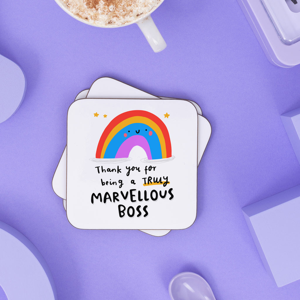 Truly Marvellous Boss Coaster