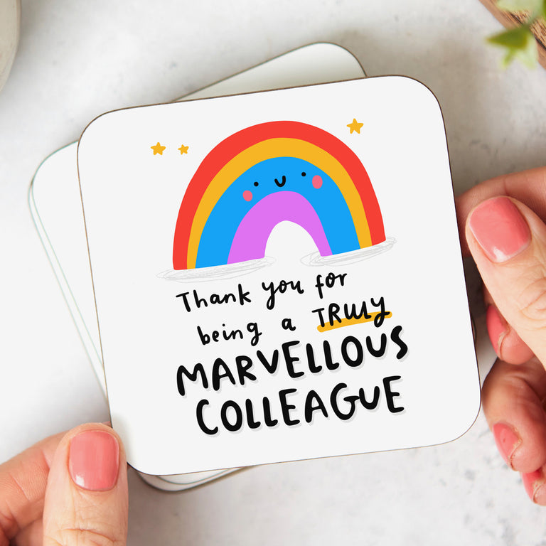 Truly Marvellous Colleague Coaster