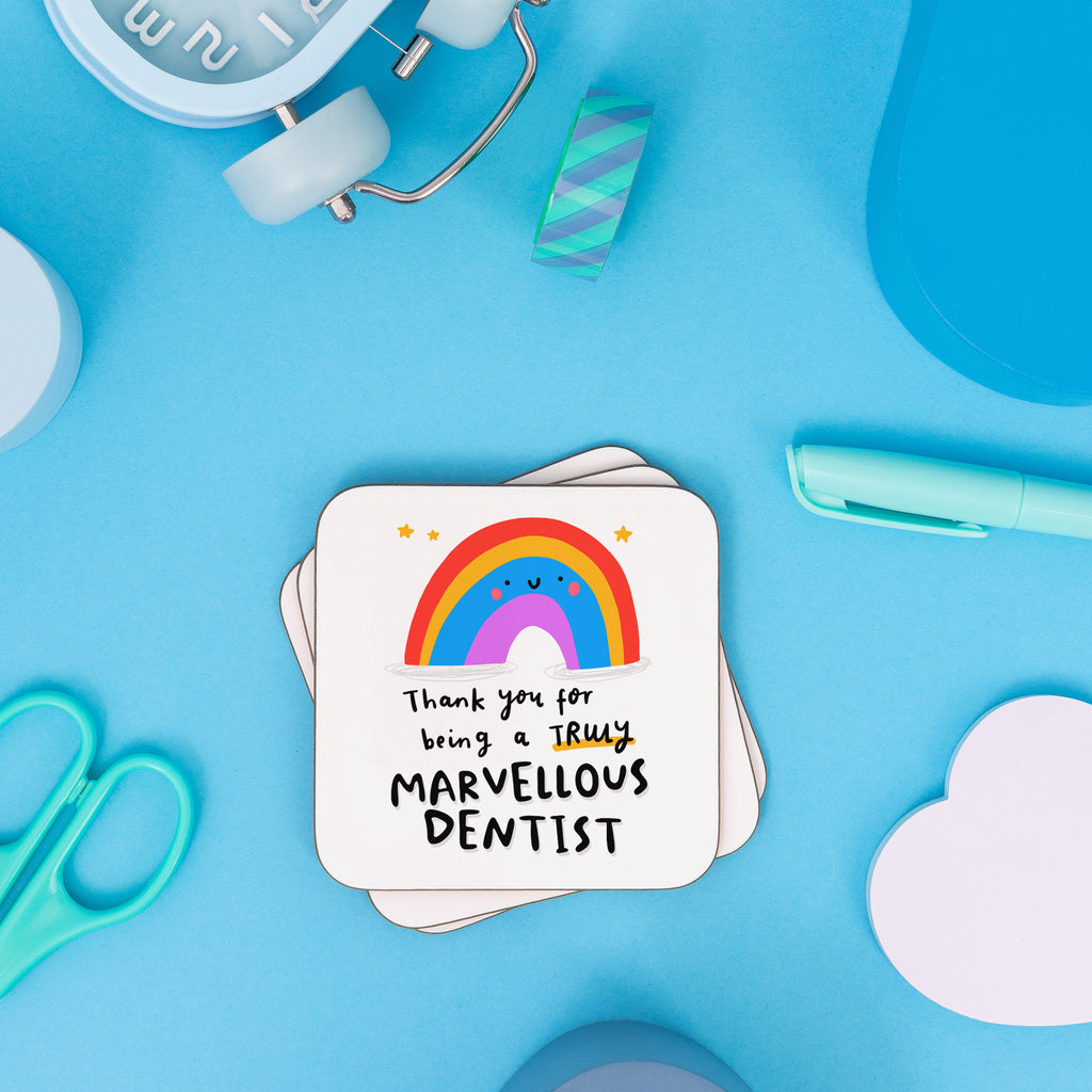 Truly Marvellous Dentist Coaster