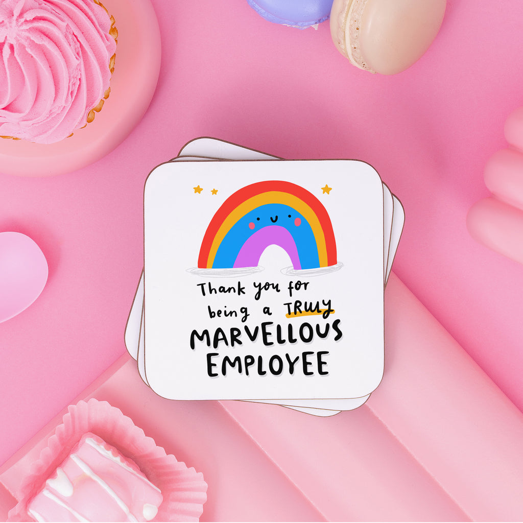 Truly Marvellous Employee Coaster