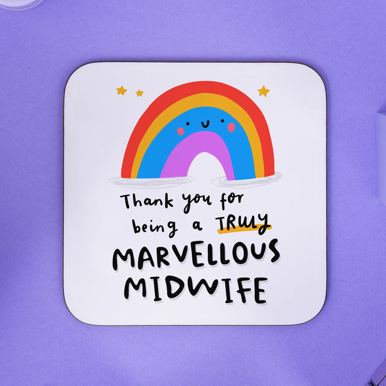 Truly Marvellous Midwife Coaster