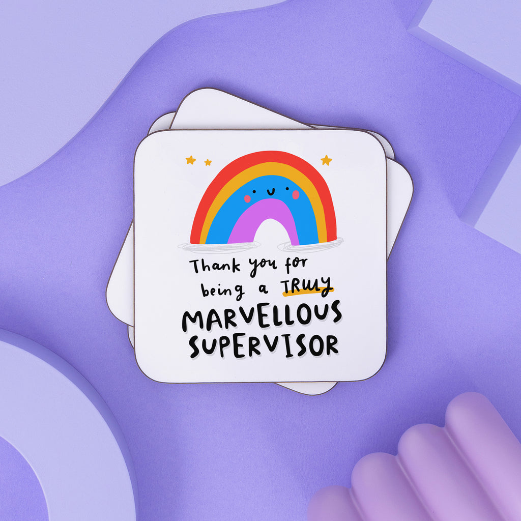 Truly Marvellous Supervisor Coaster