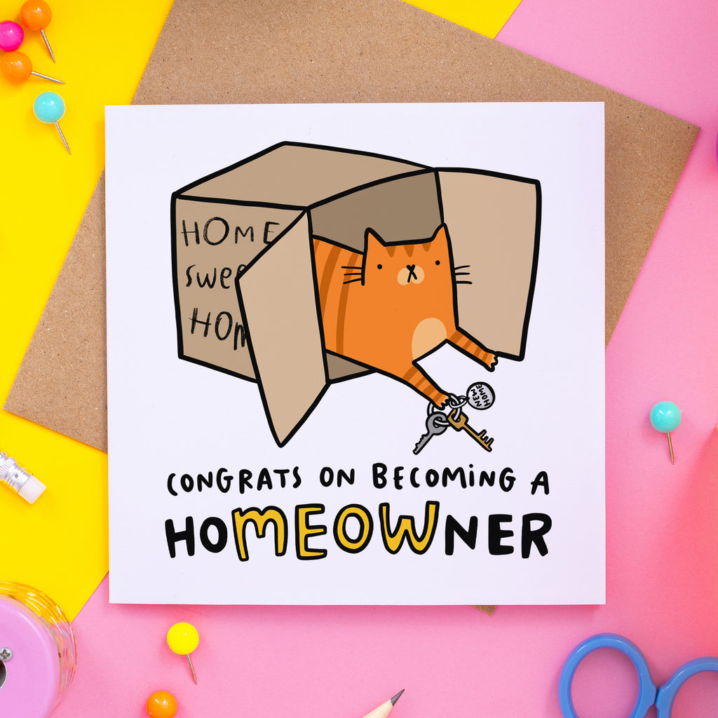 Homeowner Cat Card