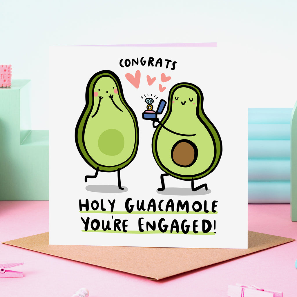 Holy Guacamole Congratulations Card