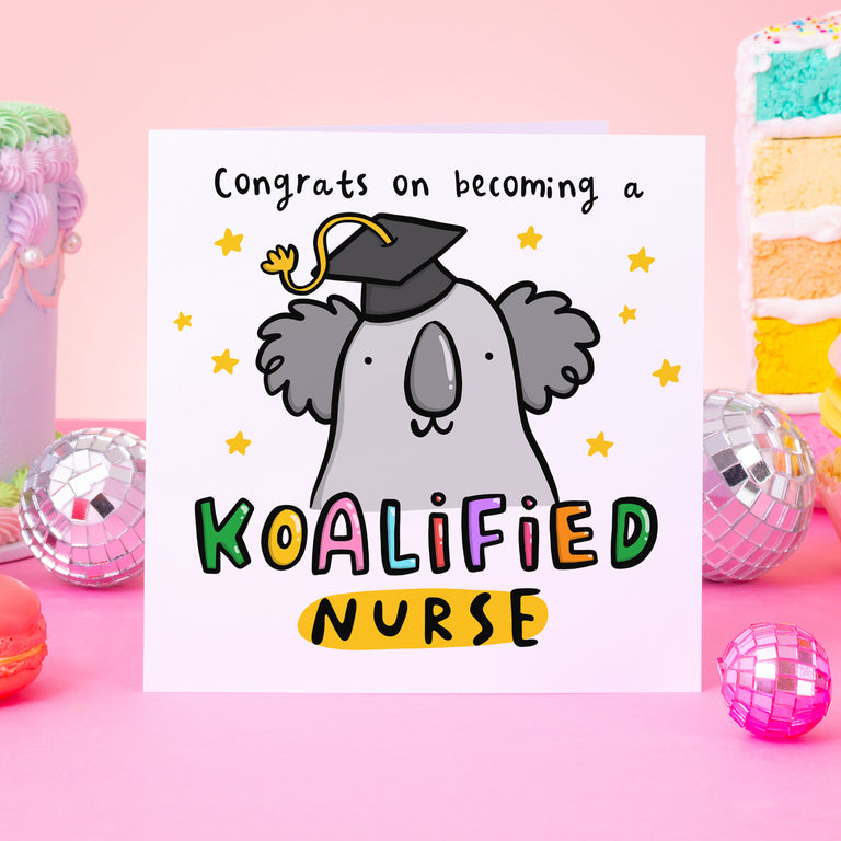 Koalified Nurse Congratulations Card