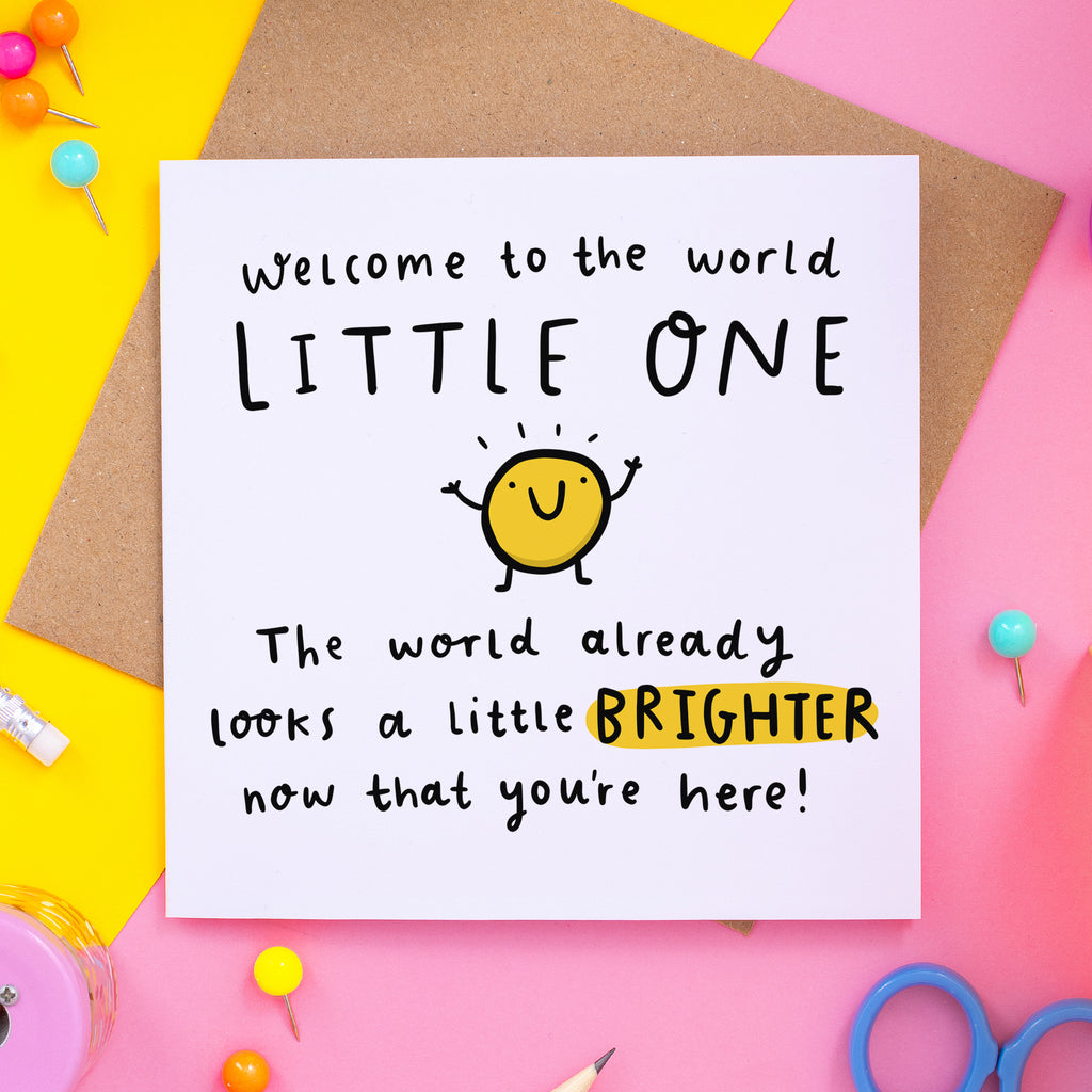 Welcome To The World Little One Card