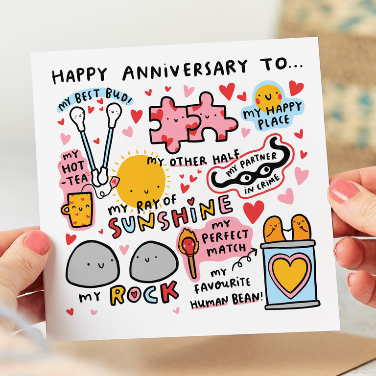 Happy Anniversary To... Card