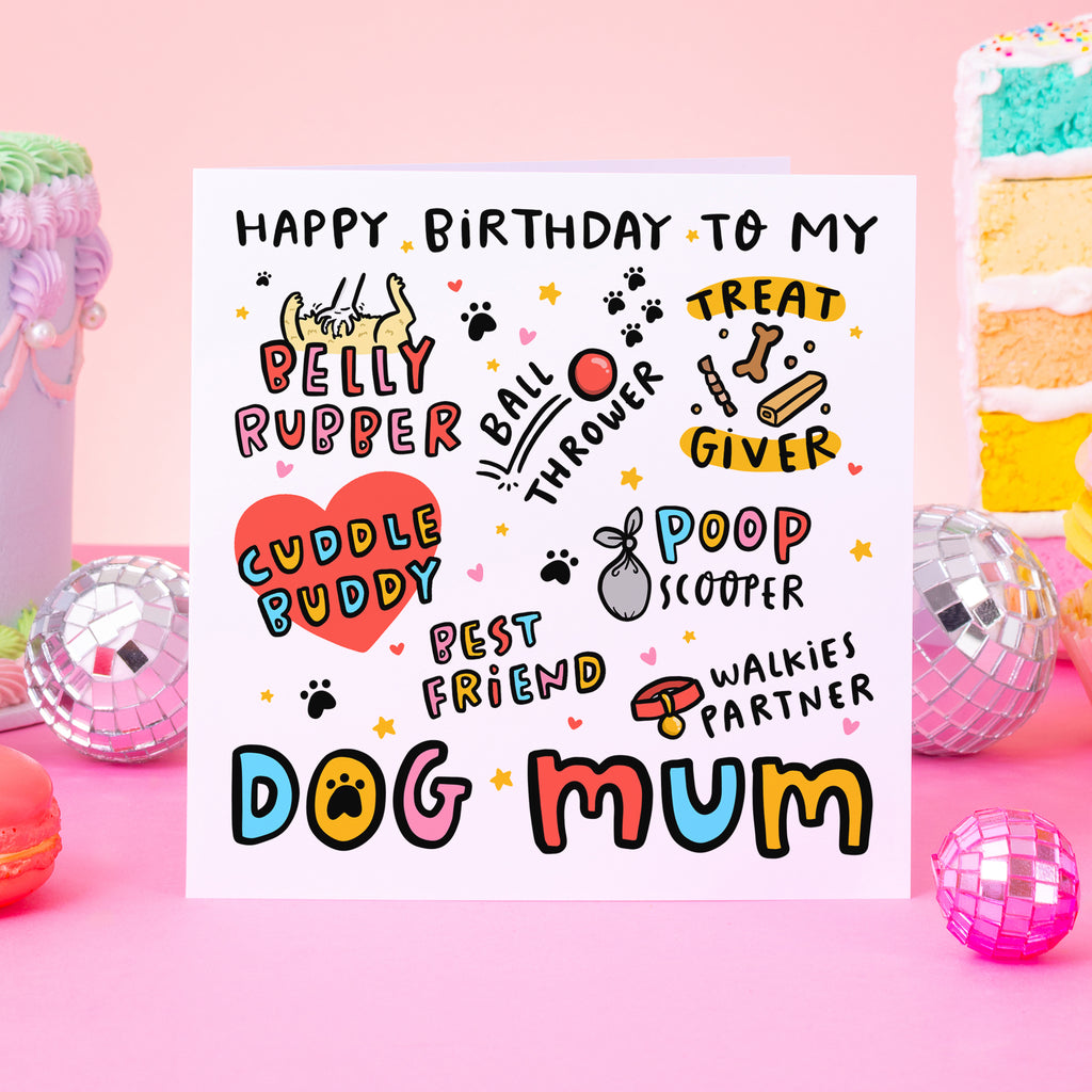 Dog Mum Birthday Card