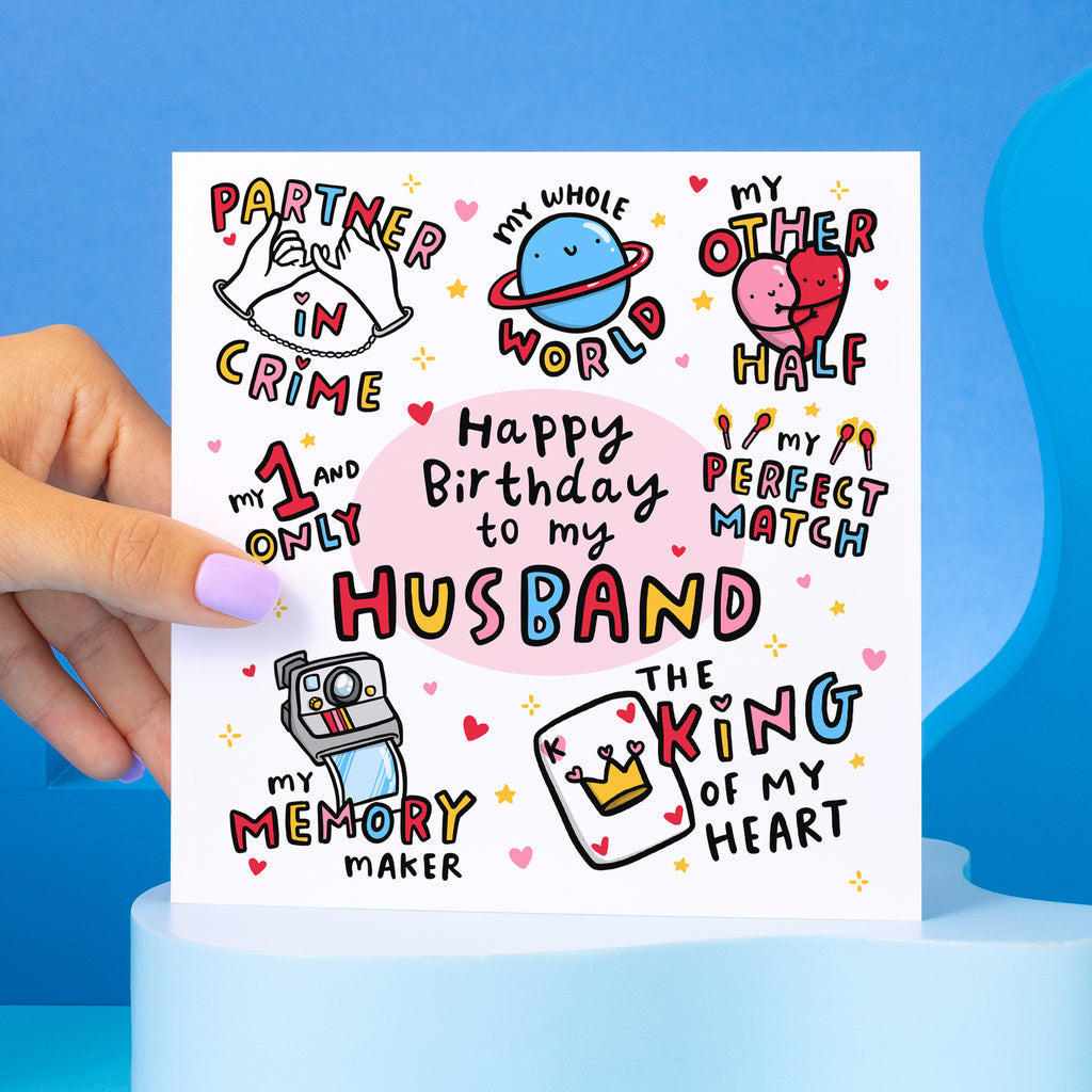 Happy Birthday To My Husband Card