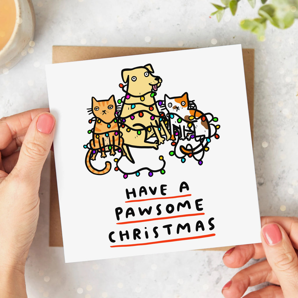 Have A Pawsome Christmas Card