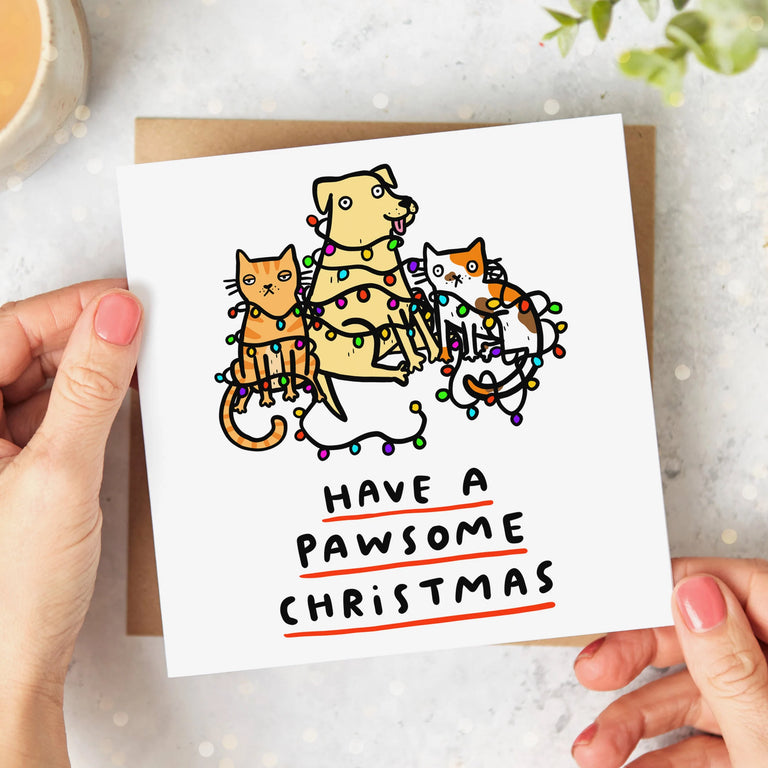 Have A Pawsome Christmas Card