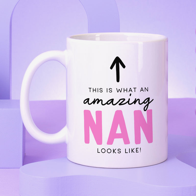 Amazing Nan Personalised Mug