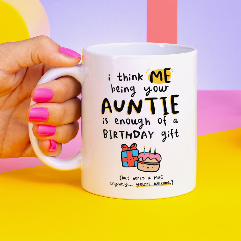 Being Your Auntie Personalised Mug