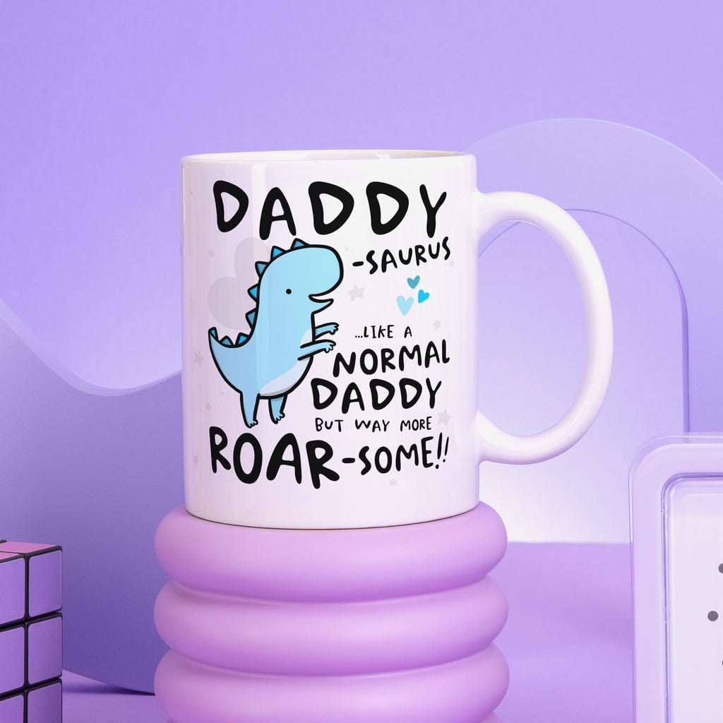 Daddysaurus Personalised Birthday Mug