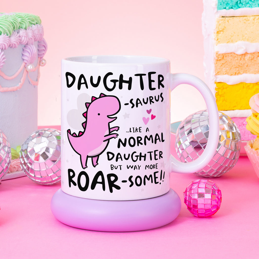 Daughtersaurus Personalised Birthday Mug