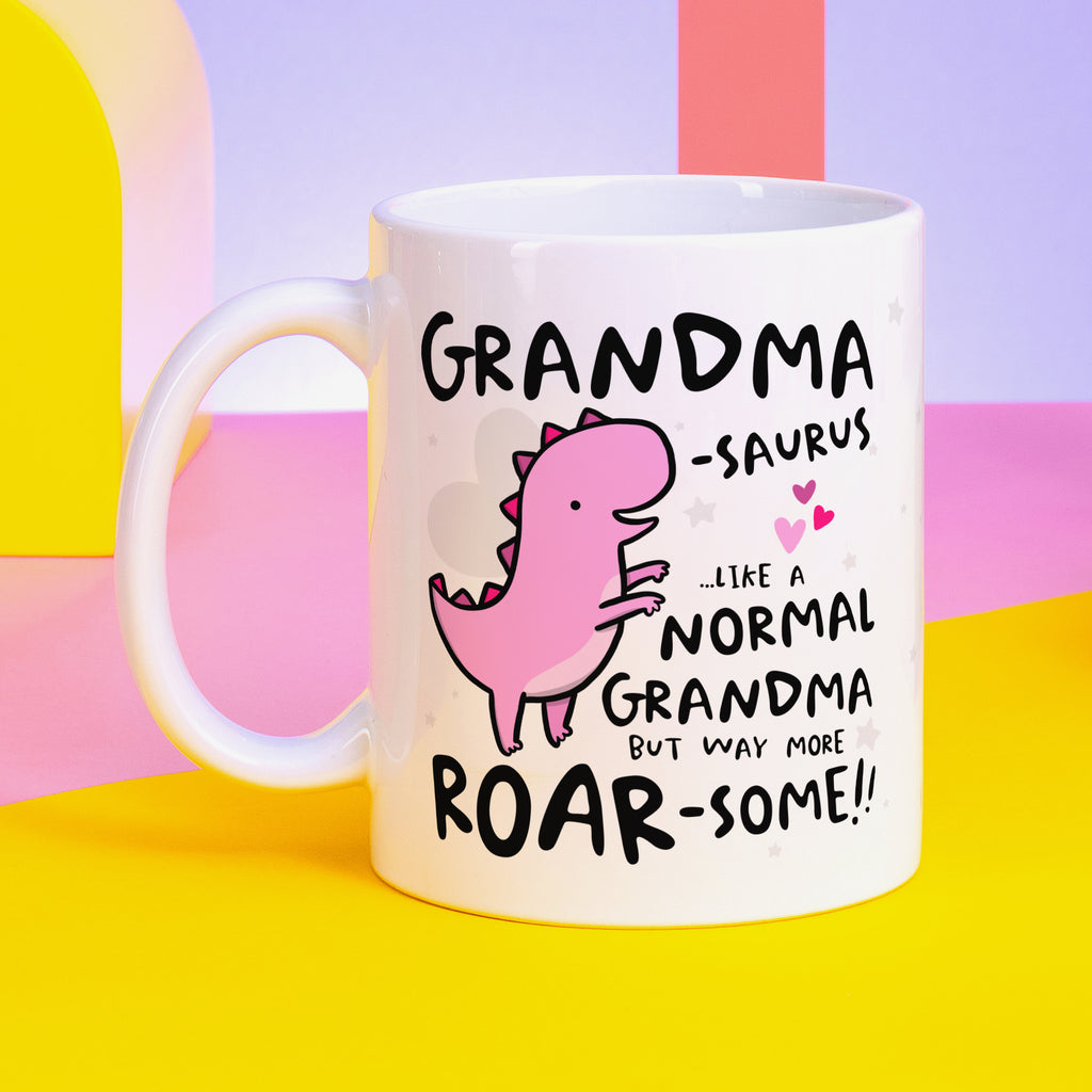 Grandmasaurus Personalised Birthday Mug