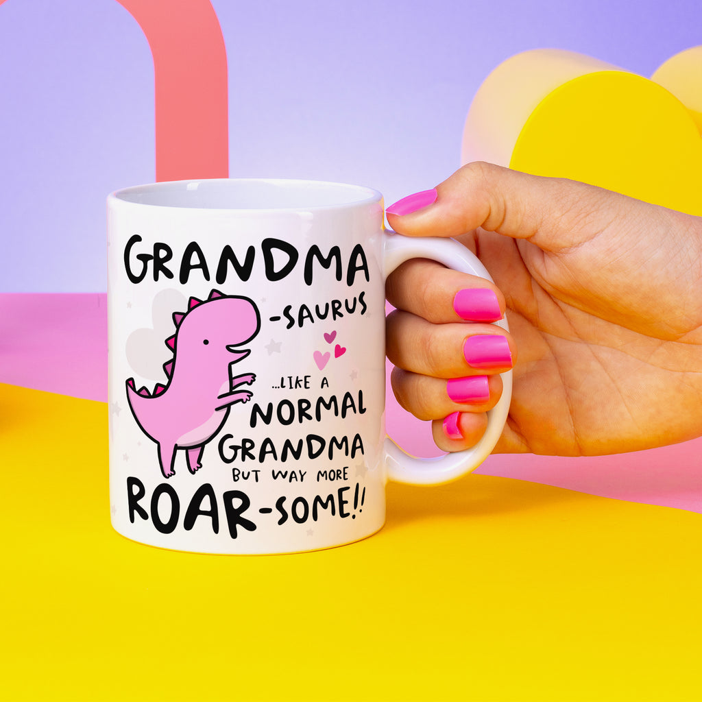 Grandmasaurus Personalised Birthday Mug