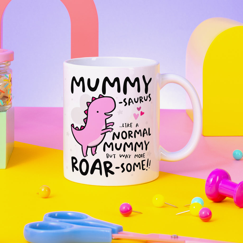 Mummysaurus Personalised Birthday Mug