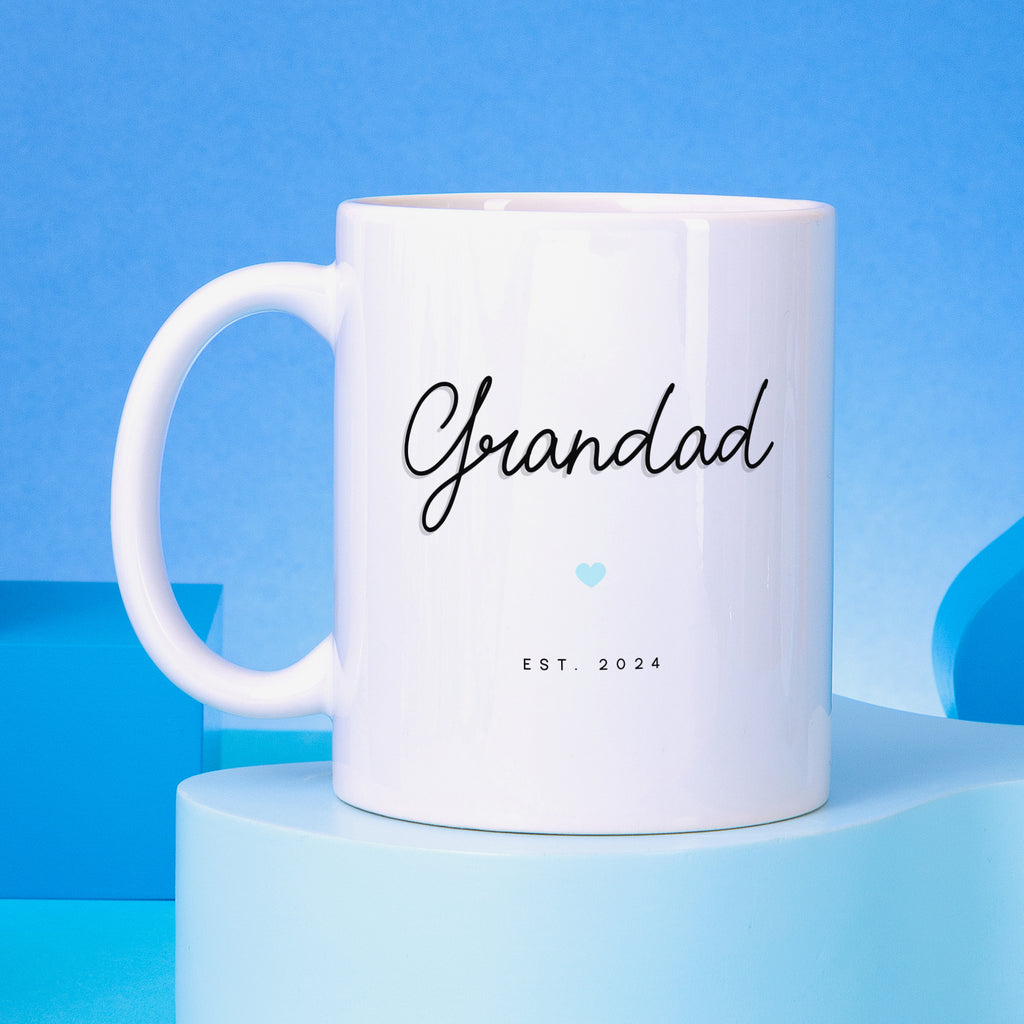 Grandad Est. Year Personalised Mug