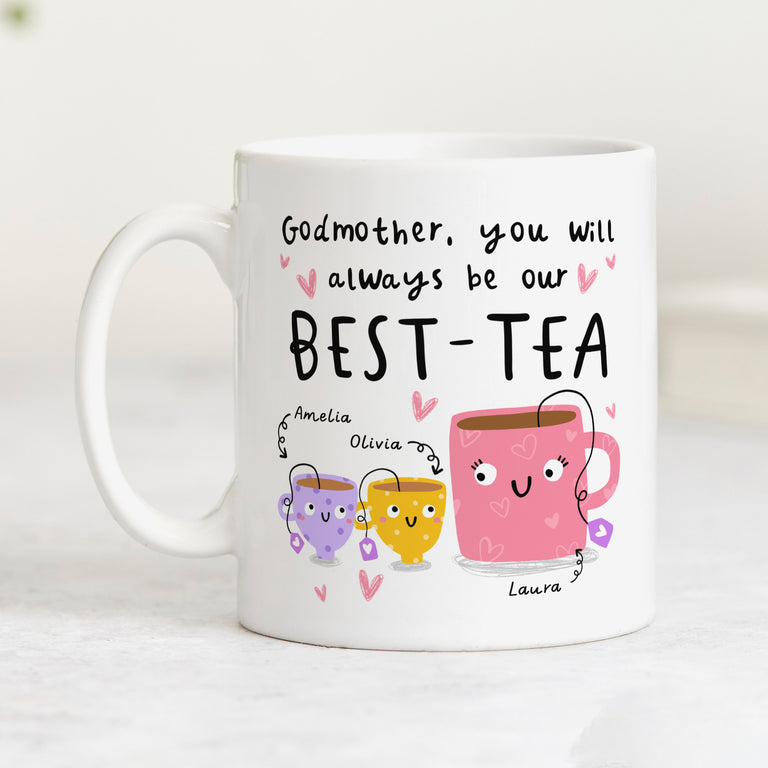 Godmother Our Best-Tea Personalised Mug