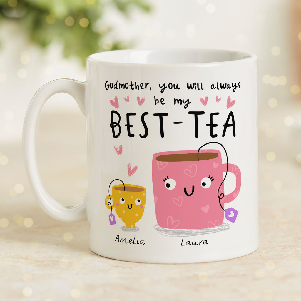 Godmother My Best-Tea Personalised Mug
