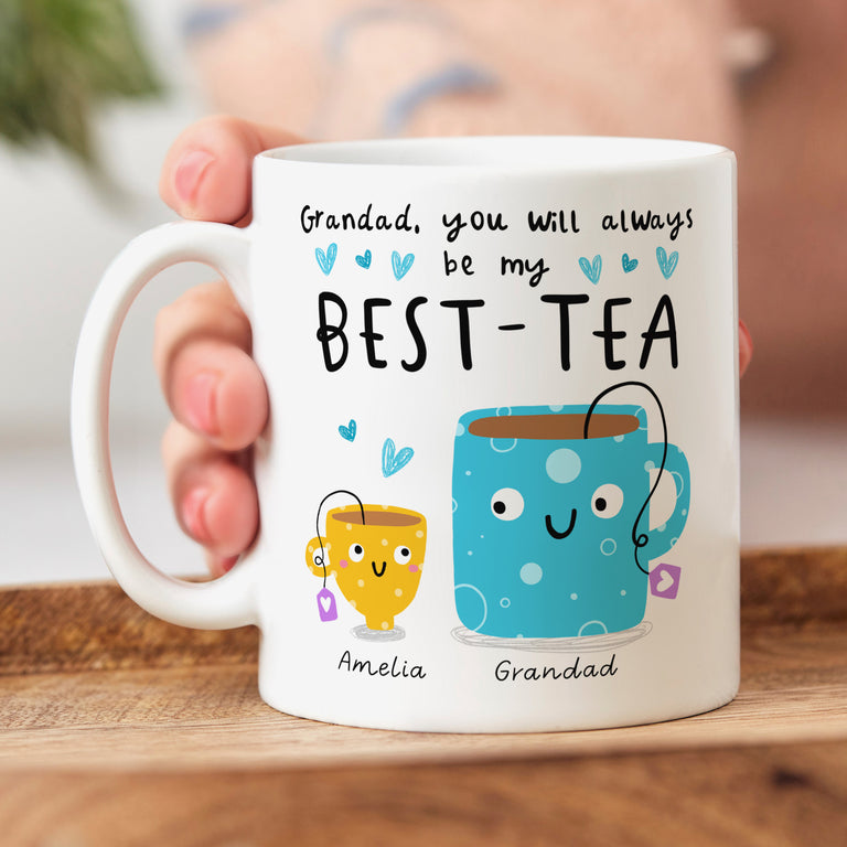 Grandad My Best-Tea Personalised Mug