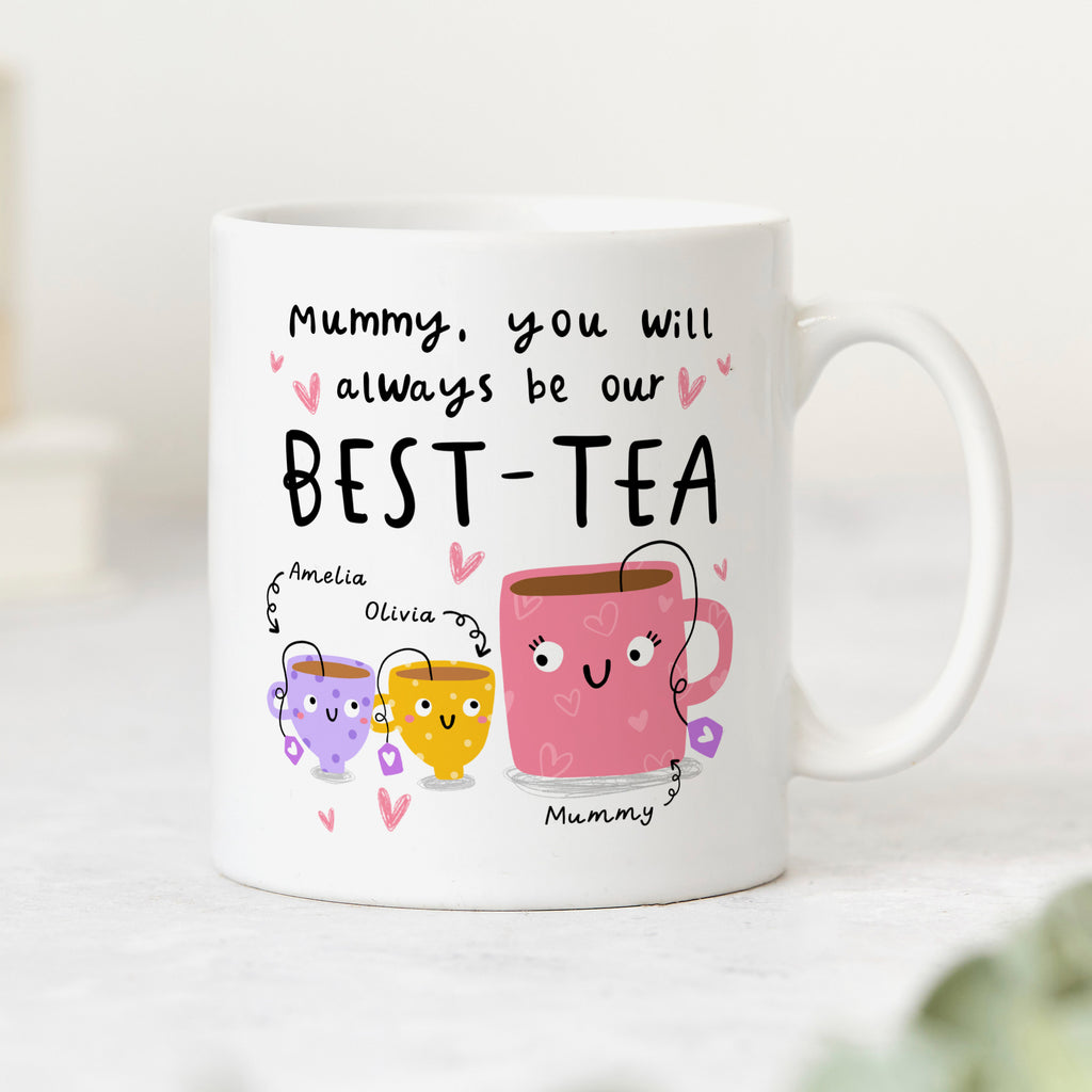 Mummy Our Best-Tea Personalised Mug