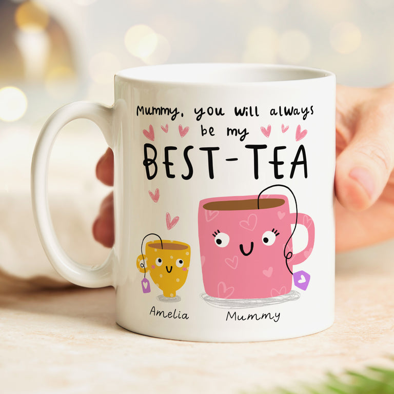 Mummy My Best-Tea Personalised Mug