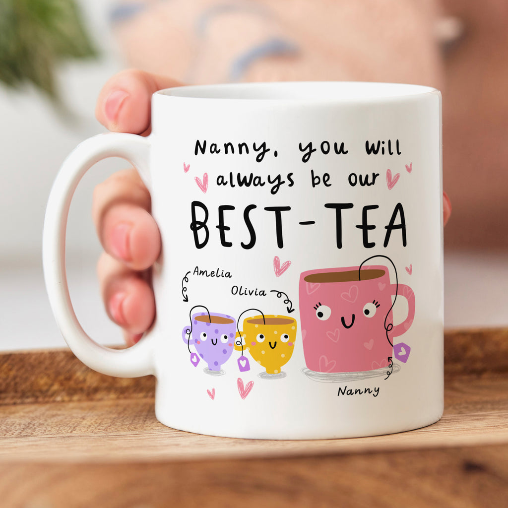 Nanny Our Best-Tea Personalised Mug