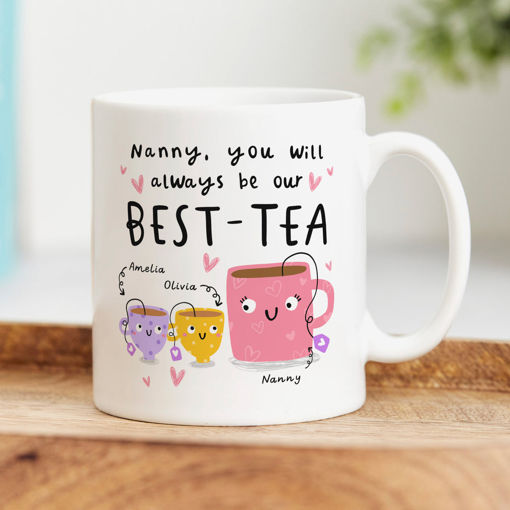Nanny Our Best-Tea Personalised Mug