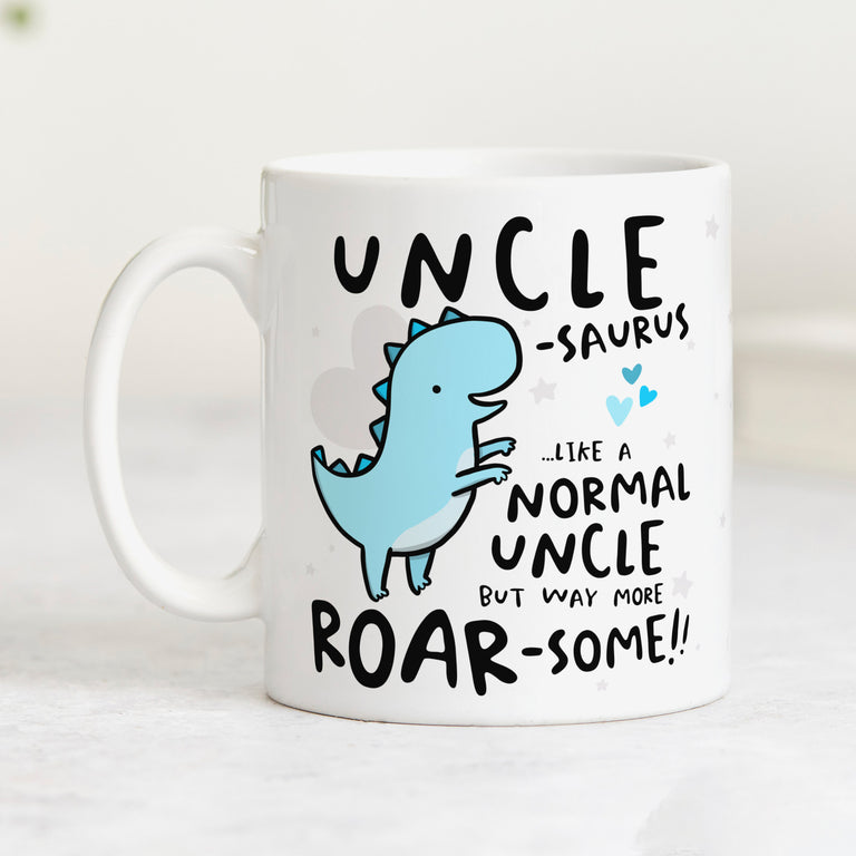 Unclesaurus Personalised Birthday Mug