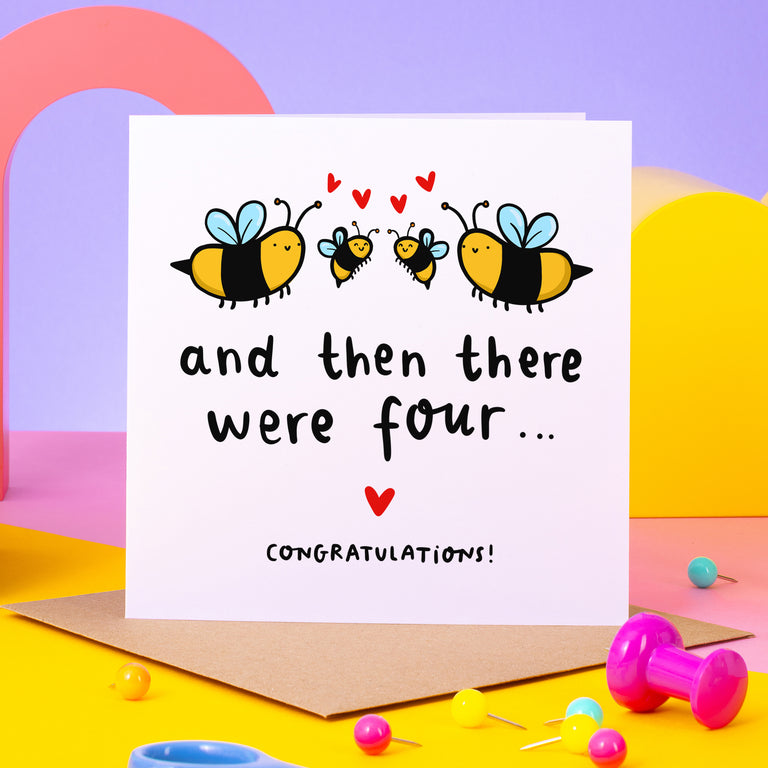 And Then There Were Four Card