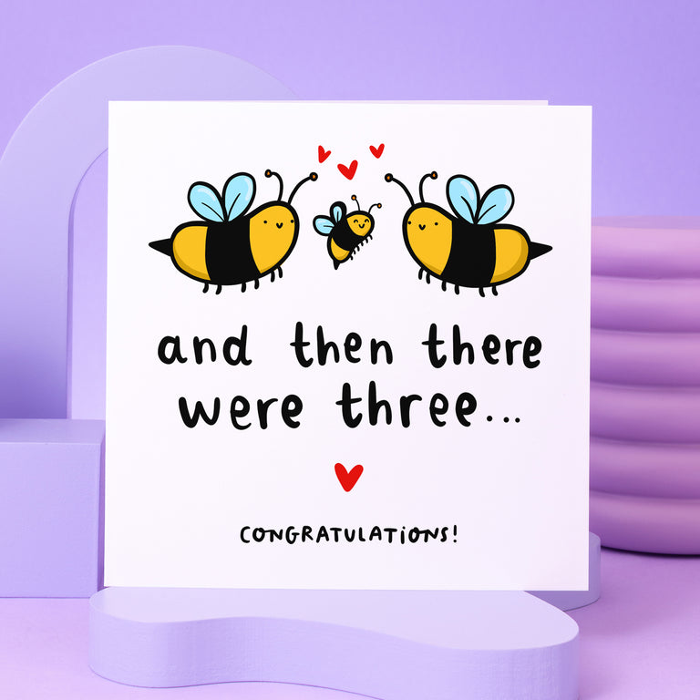 And Then There Were Three Card