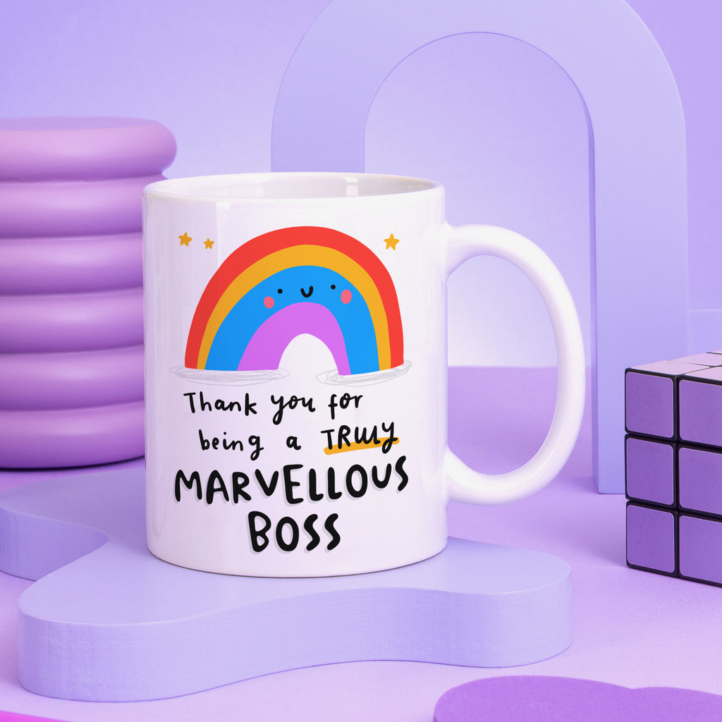 Truly Marvellous Boss Personalised Mug