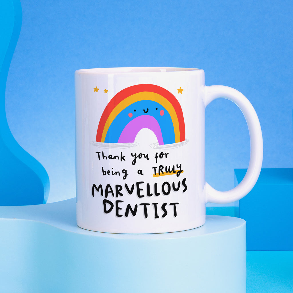 Truly Marvellous Dentist Personalised Mug
