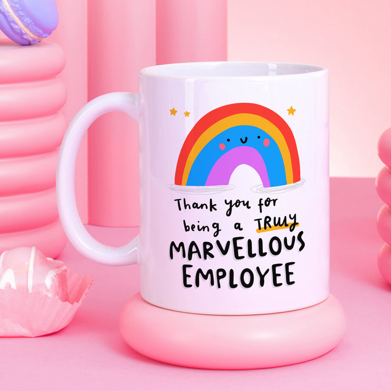 Truly Marvellous Employee Personalised Mug