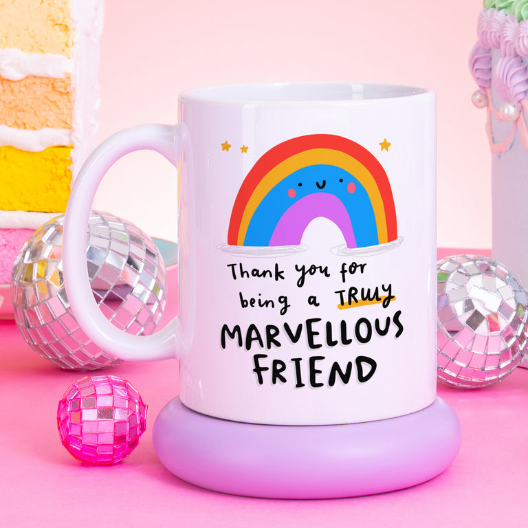 Truly Marvellous Friend Personalised Mug