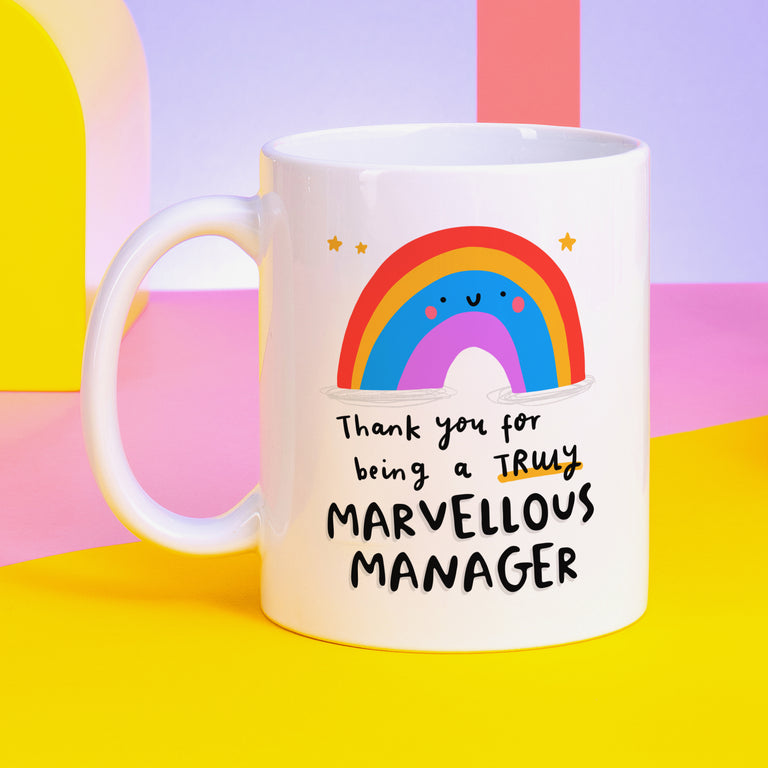 Truly Marvellous Manager Personalised Mug