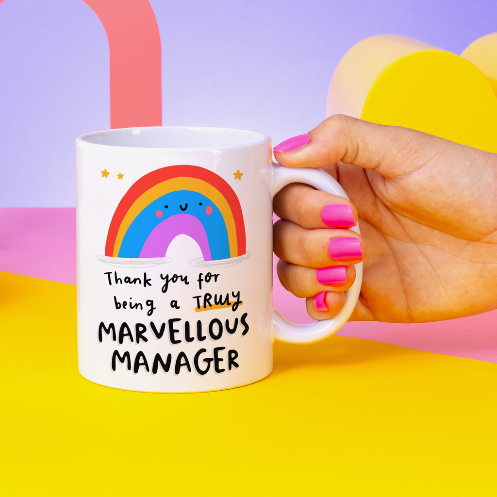 Truly Marvellous Manager Personalised Mug