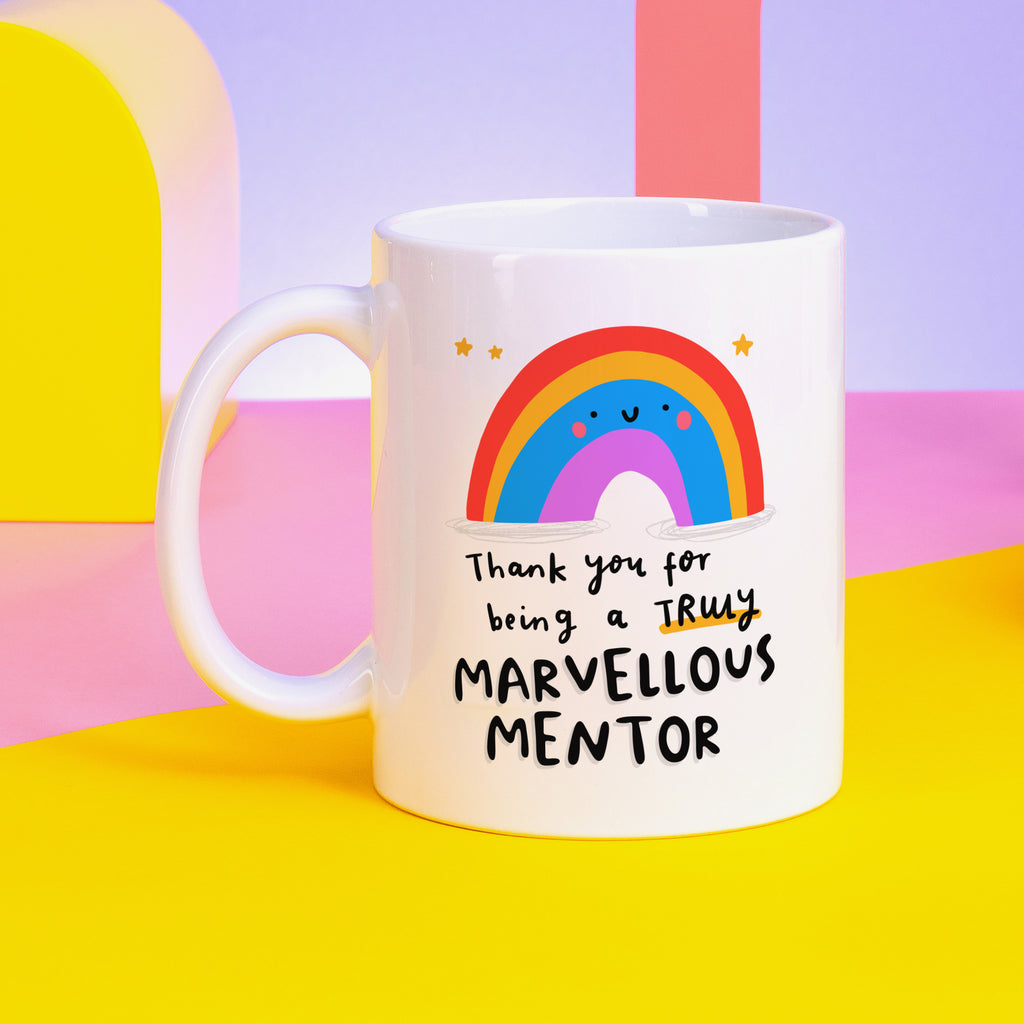 Truly Marvellous Mentor Personalised Mug