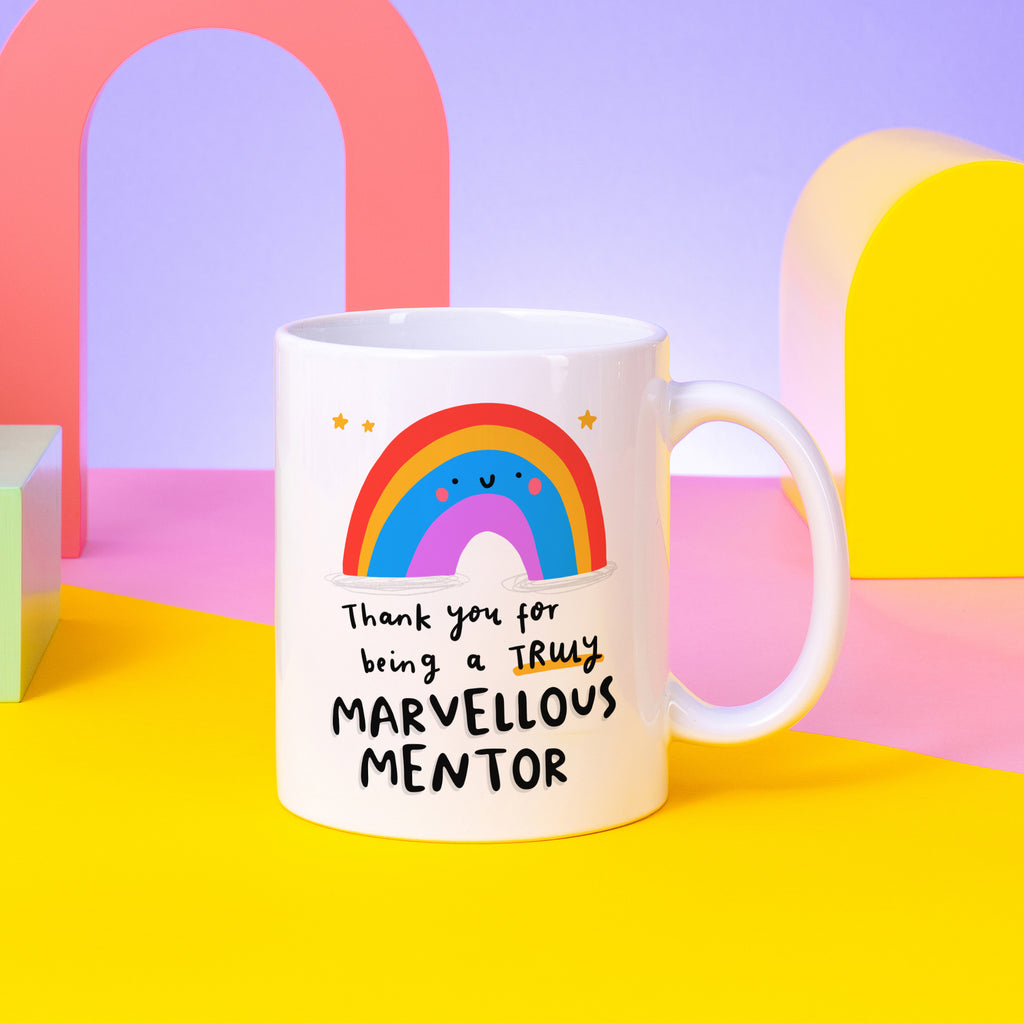 Truly Marvellous Mentor Personalised Mug